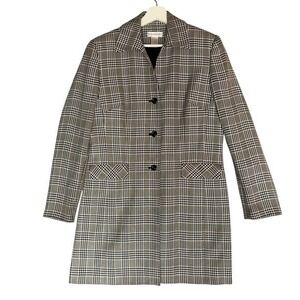 Retro Academia, Detective, Worthington Black and white Vintage Dress Coat‎